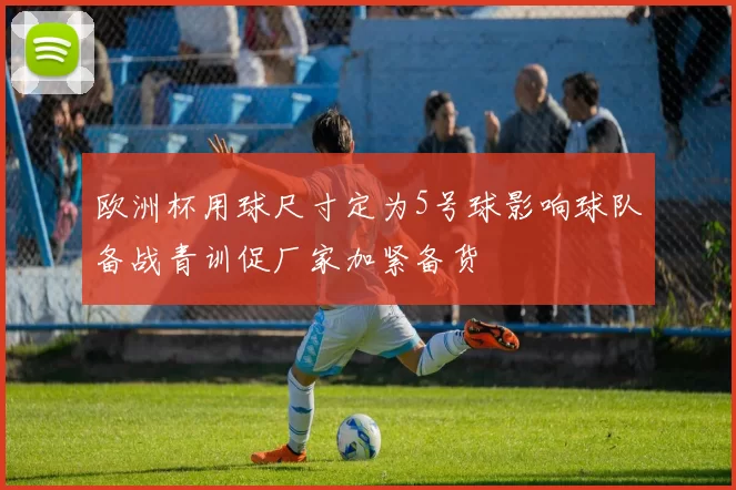 欧洲杯用球尺寸定为5号球影响球队备战青训促厂家加紧备货