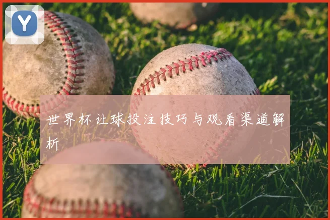 世界杯让球投注技巧与观看渠道解析
